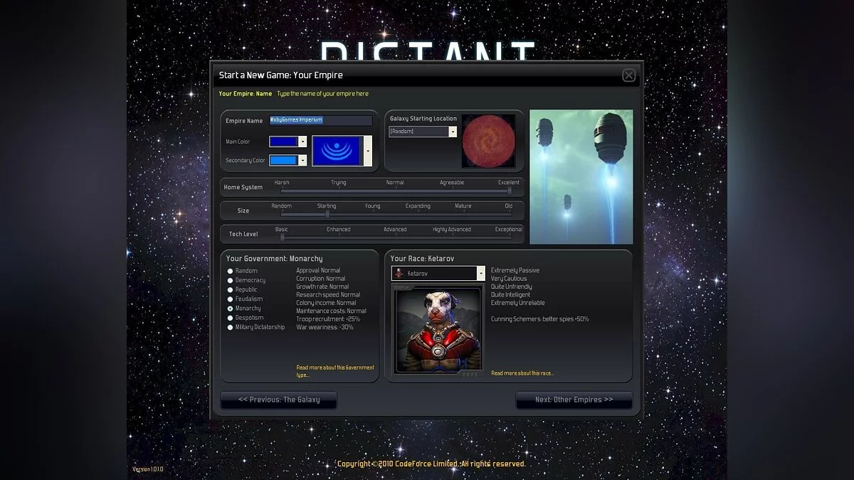 Скриншоты из Distant Worlds / Картинка 11