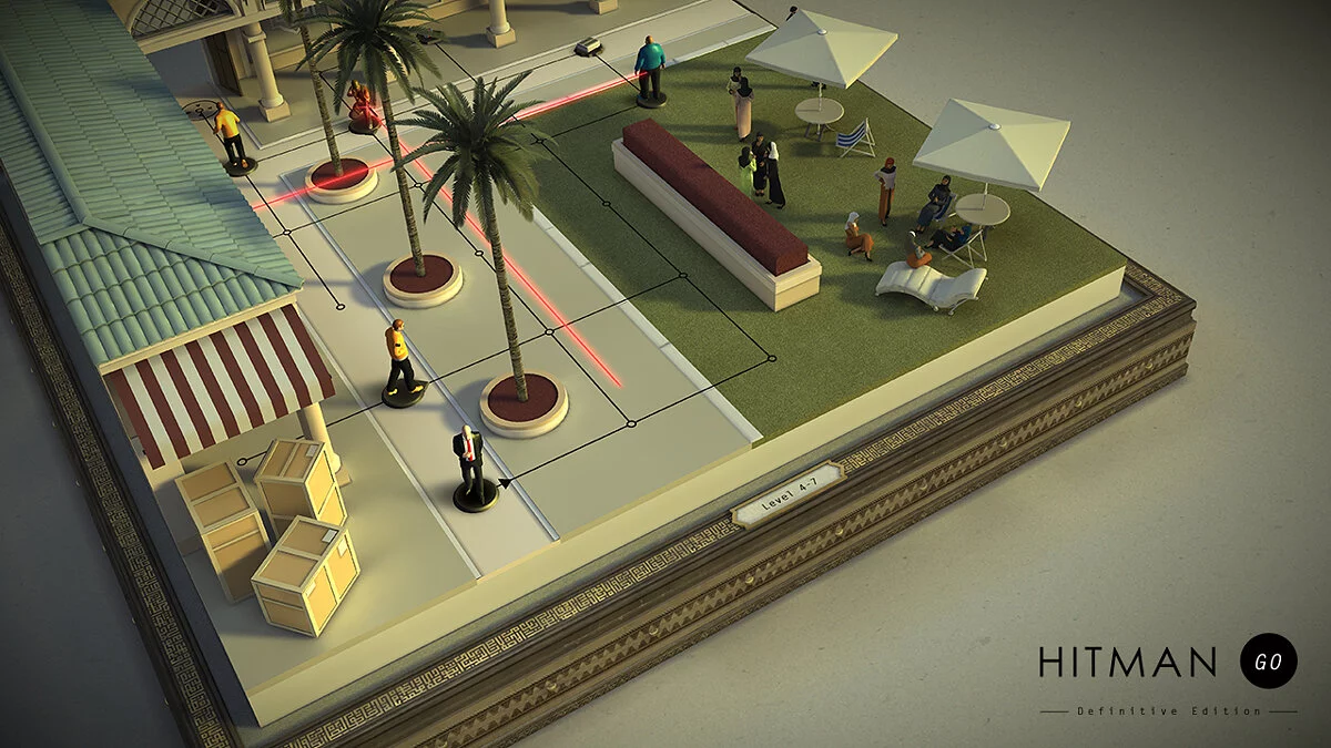 Скриншоты из Hitman GO / Картинка 14