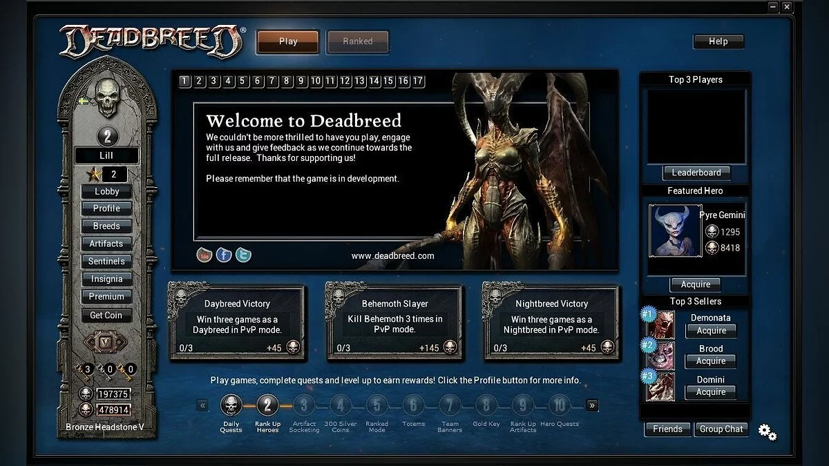 Скриншоты из Deadbreed / Картинка 13