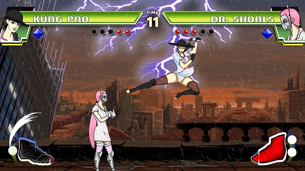 Скриншоты из Divekick / Картинка 37