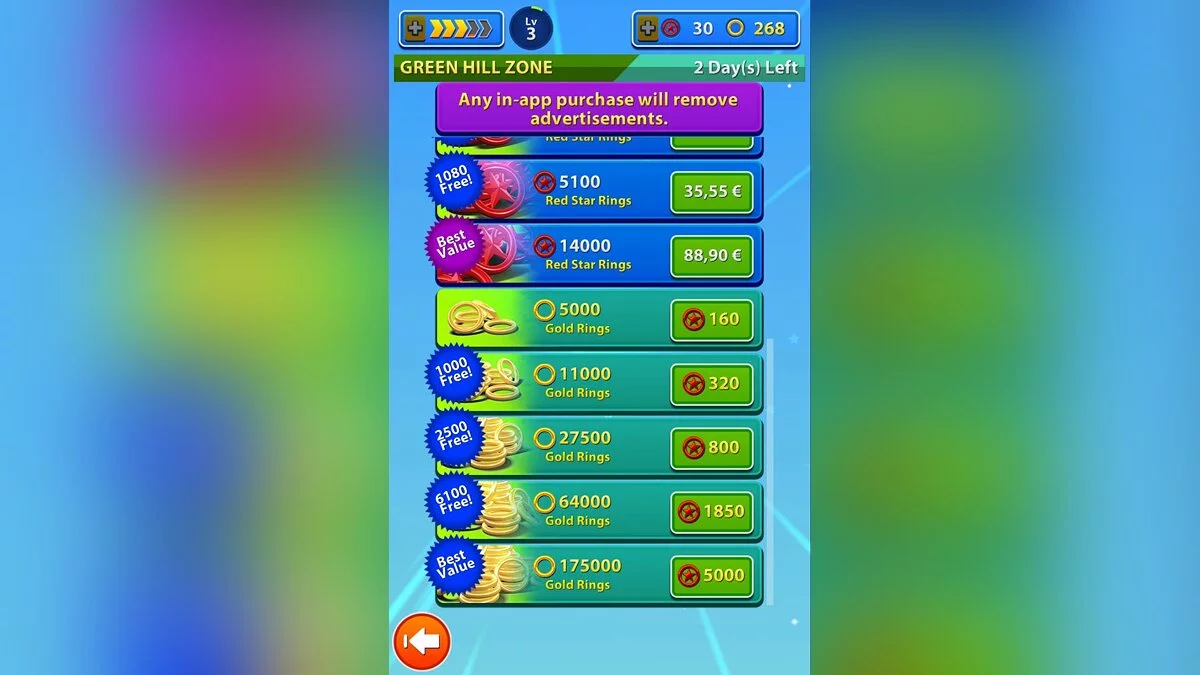 Скриншоты из Sonic Jump Fever / Картинка 18