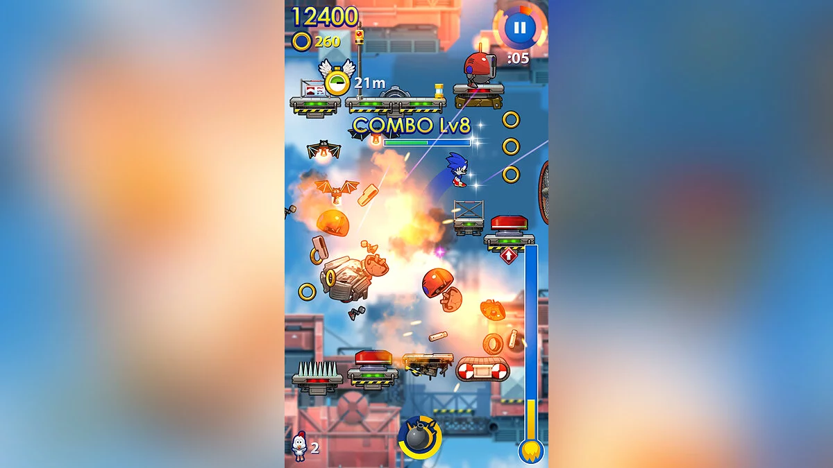 Скриншоты из Sonic Jump Fever / Картинка 2