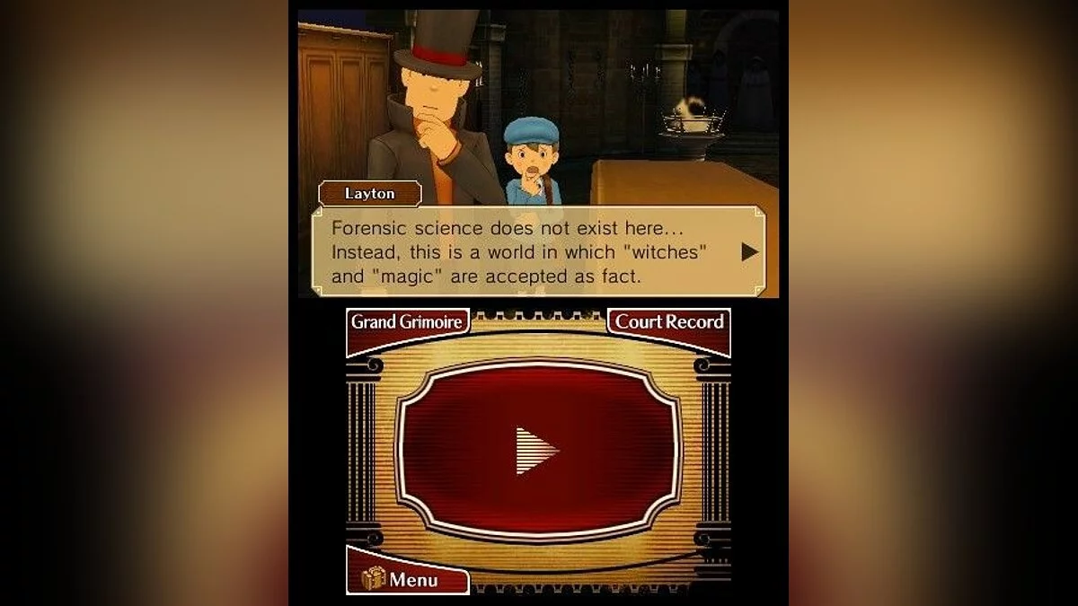 Скриншоты из Professor Layton vs. Phoenix Wright: Ace Attorney / Картинка 6