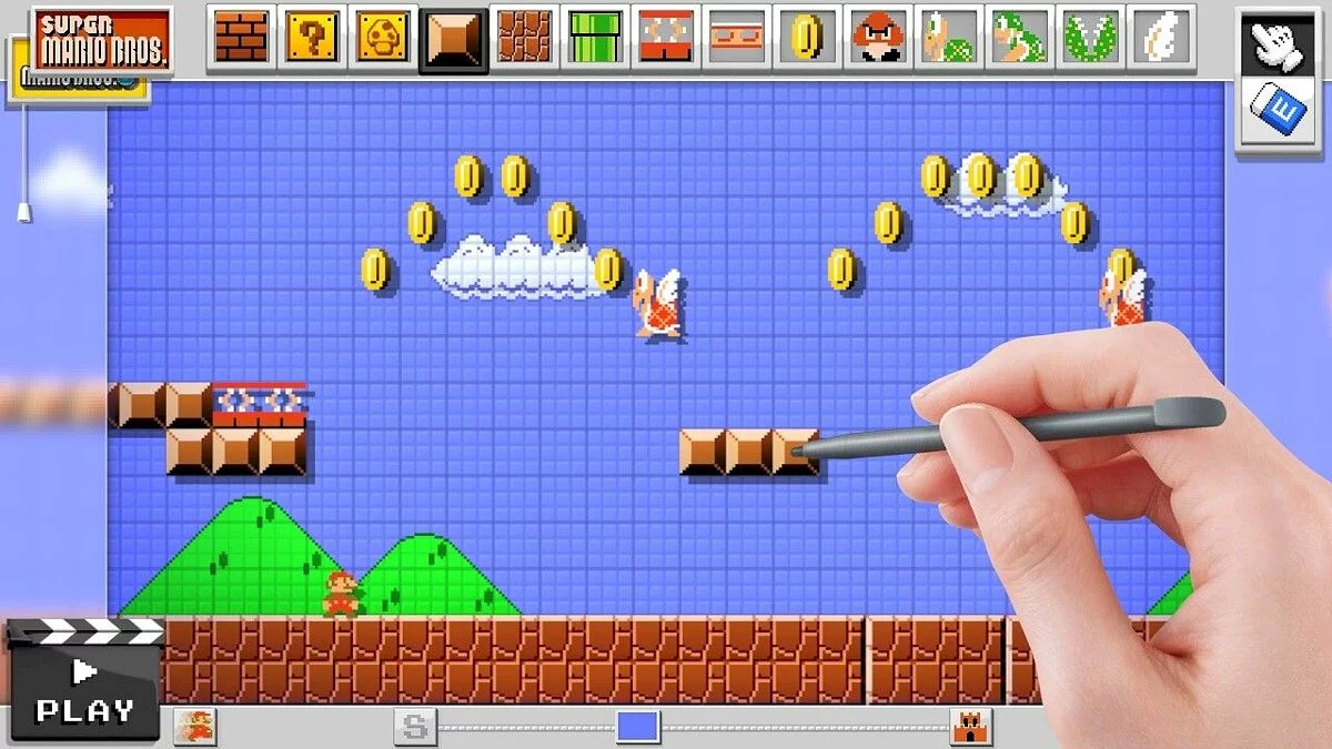 Скриншоты из Super Mario Maker / Картинка 1