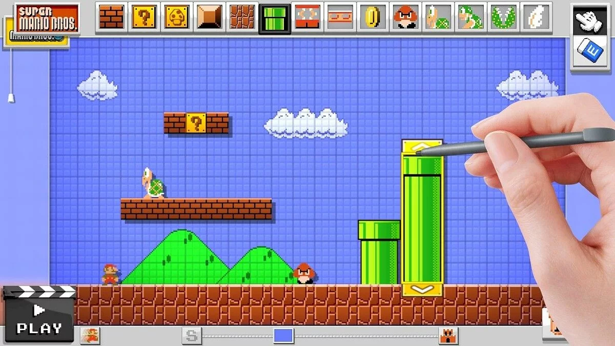 Скриншоты из Super Mario Maker / Картинка 2
