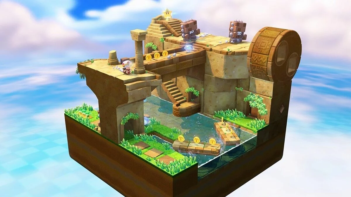 Скриншоты из Captain Toad Treasure Tracker / Картинка 1