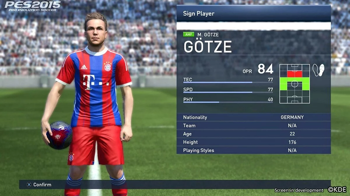 Скриншоты из Pro Evolution Soccer 2015 / Картинка 22