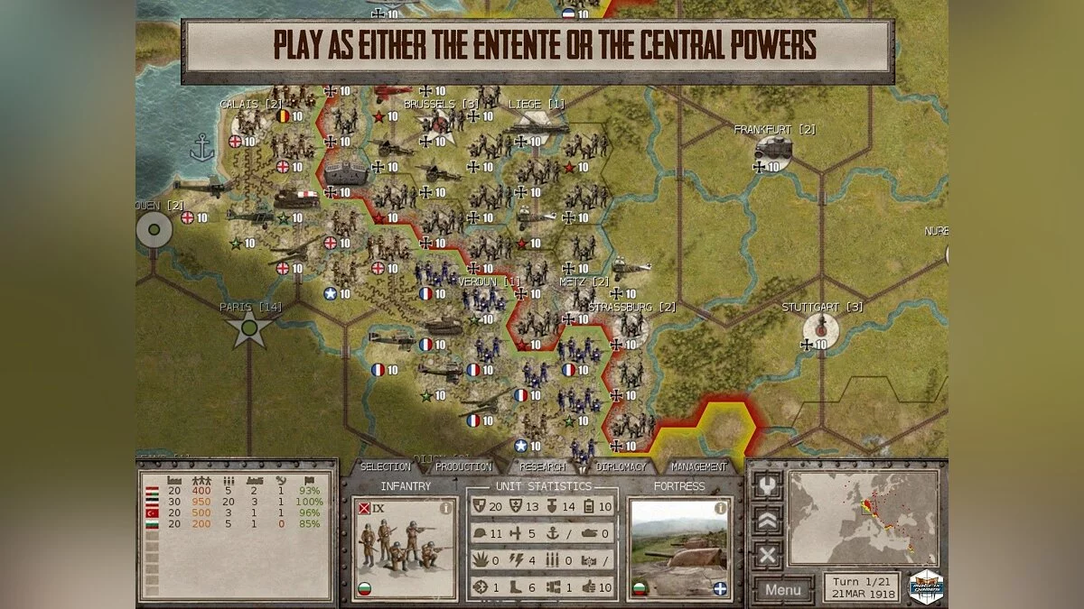 Скриншоты из Commander: The Great War / Картинка 44