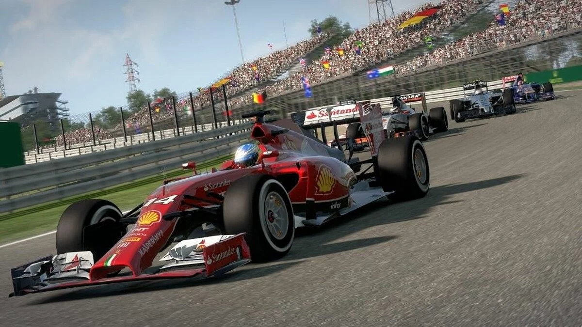 Скриншоты из F1 2014 / Картинка 18