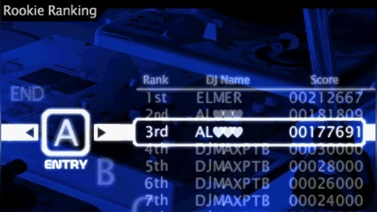 Скриншоты из DJ Max Portable / Картинка 16
