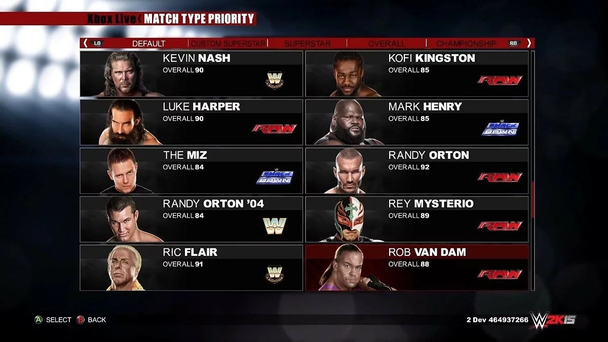 Скриншоты из WWE 2K15 / Картинка 23