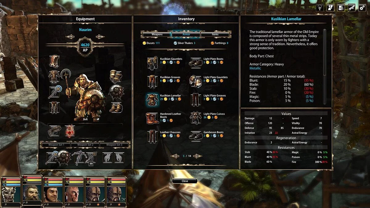 Скриншоты из Blackguards 2 / Картинка 75