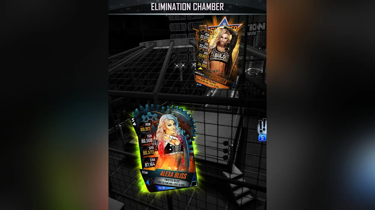 Скриншоты из WWE SuperCard / Картинка 33