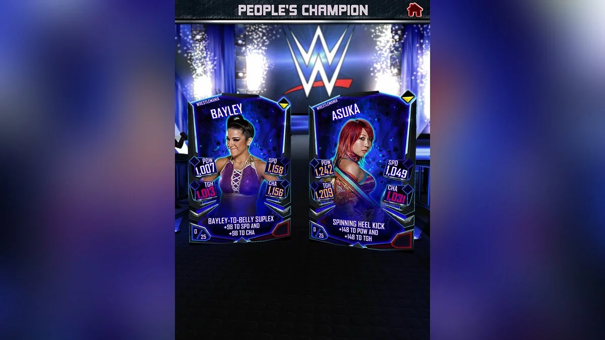 Скриншоты из WWE SuperCard / Картинка 19