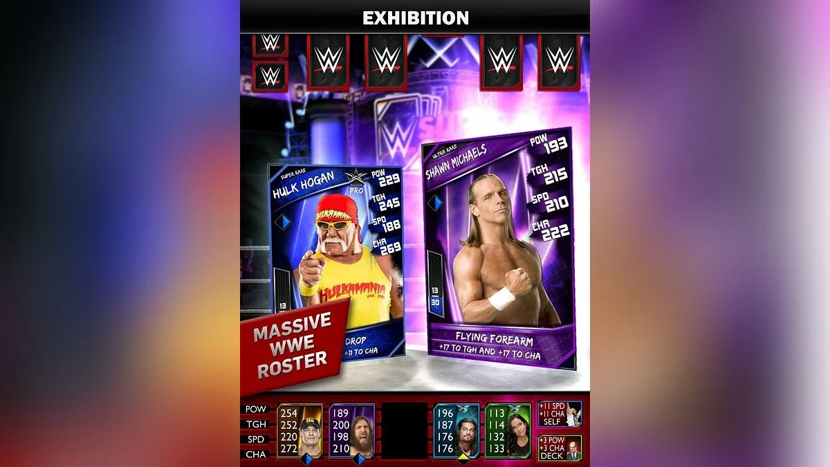 Скриншоты из WWE SuperCard / Картинка 3