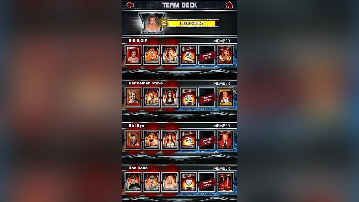Скриншоты из WWE SuperCard / Картинка 15