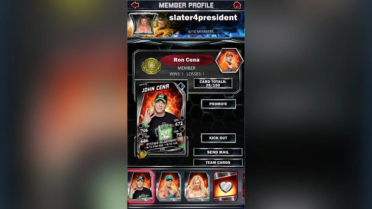 Скриншоты из WWE SuperCard / Картинка 16