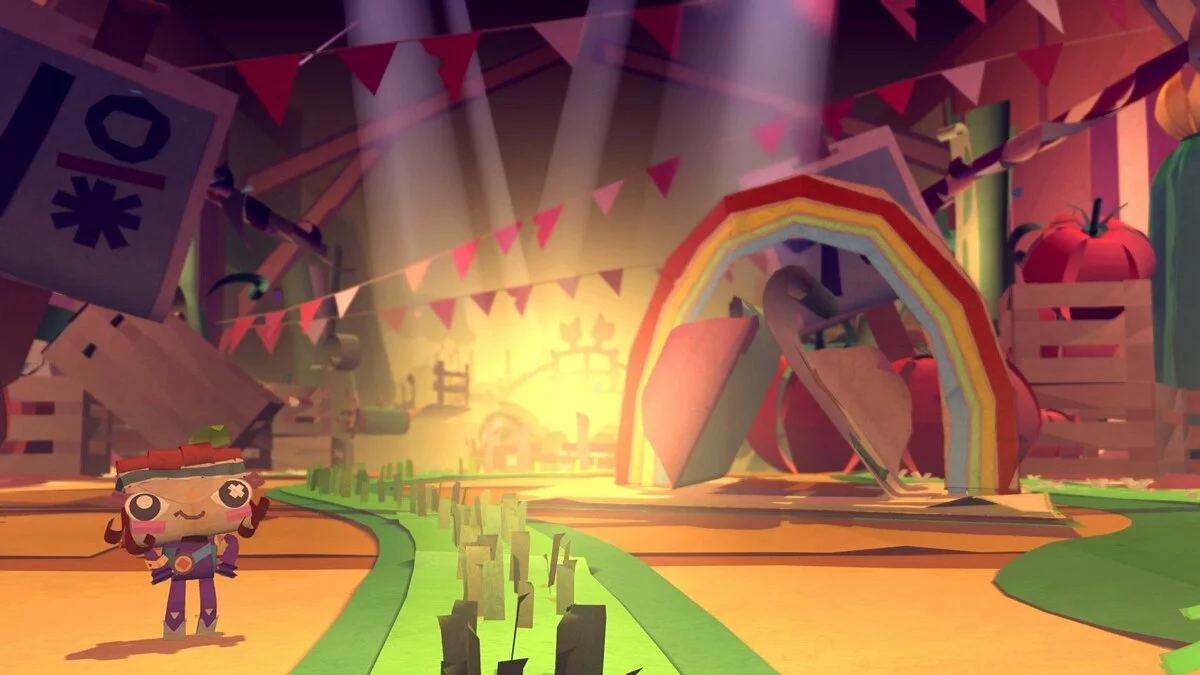 Скриншоты из Tearaway Unfolded / Картинка 4