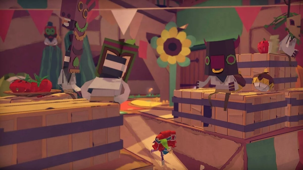 Скриншоты из Tearaway Unfolded / Картинка 30