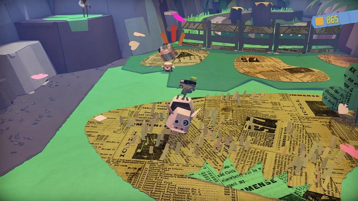 Скриншоты из Tearaway Unfolded / Картинка 44