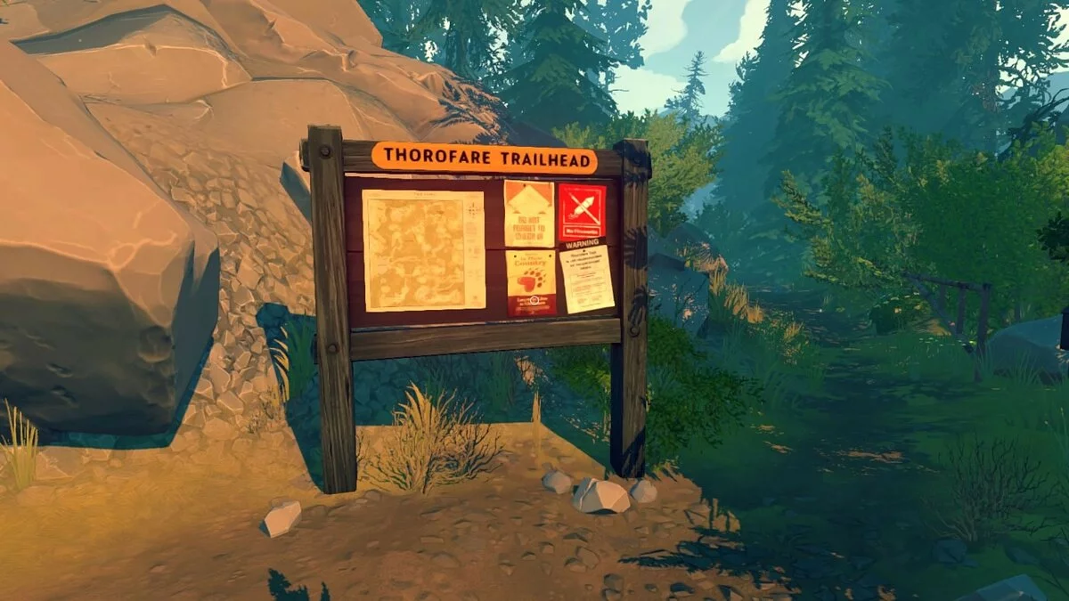 Скриншоты из Firewatch / Картинка 28