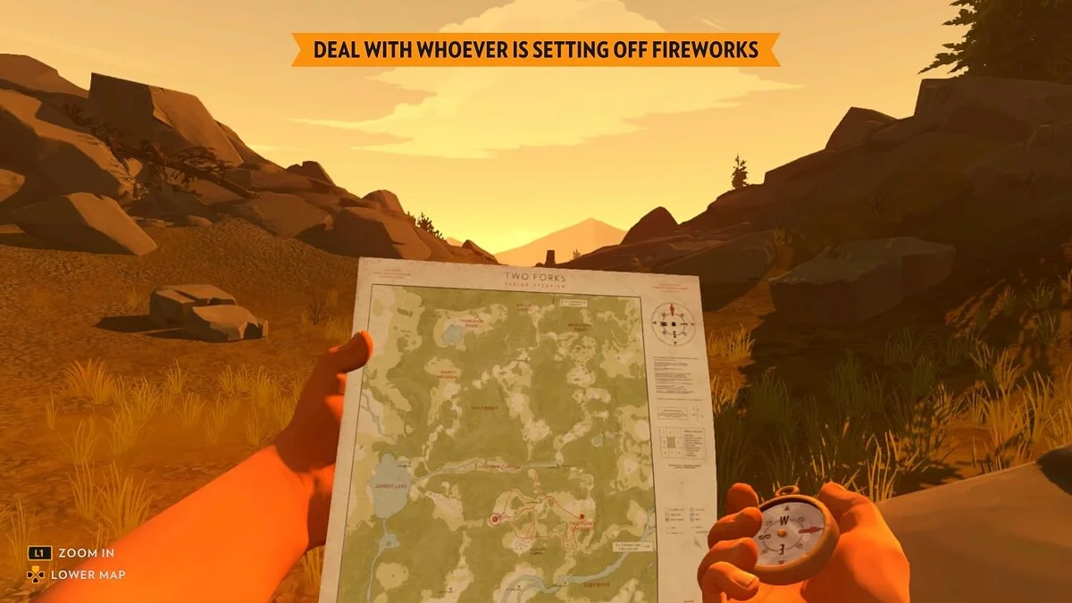 Скриншоты из Firewatch / Картинка 37