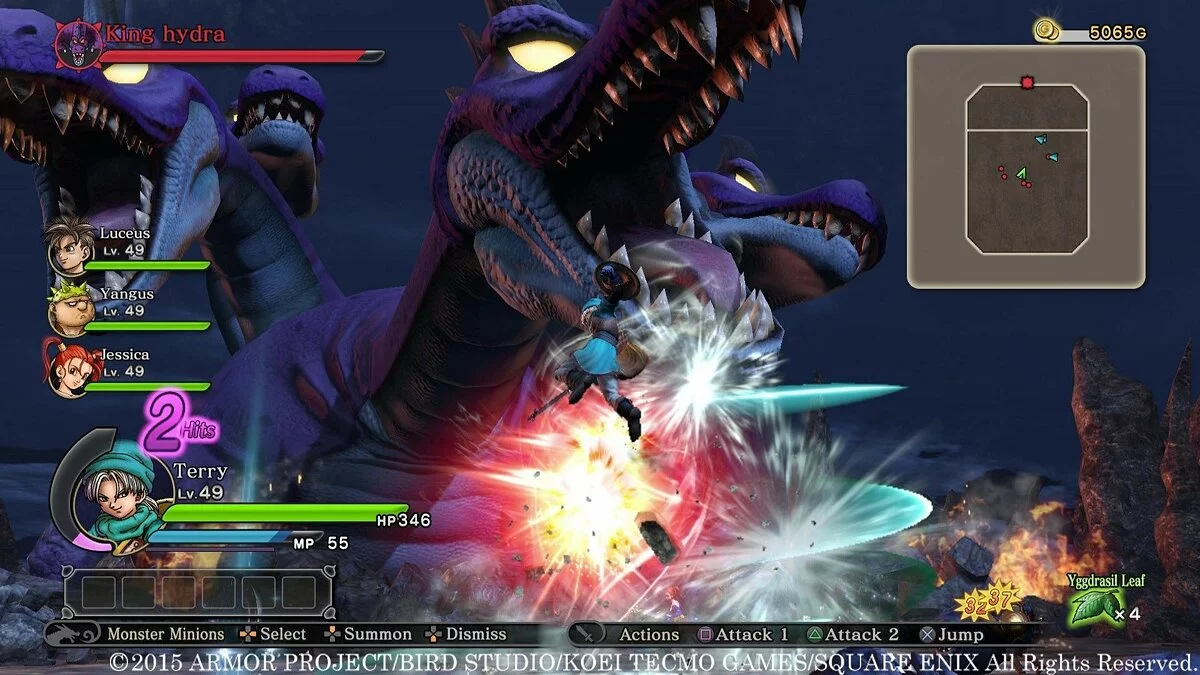 Скриншоты из Dragon Quest Heroes: The World Tree's Woe and the Blight Below / Картинка 72