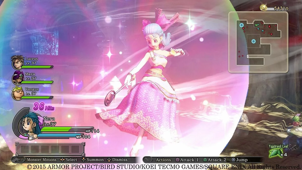 Скриншоты из Dragon Quest Heroes: The World Tree's Woe and the Blight Below / Картинка 74