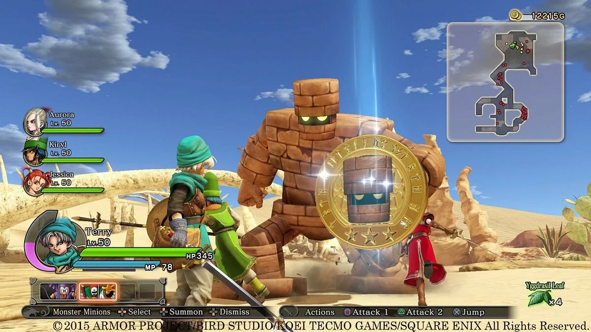 Скриншоты из Dragon Quest Heroes: The World Tree's Woe and the Blight Below / Картинка 78