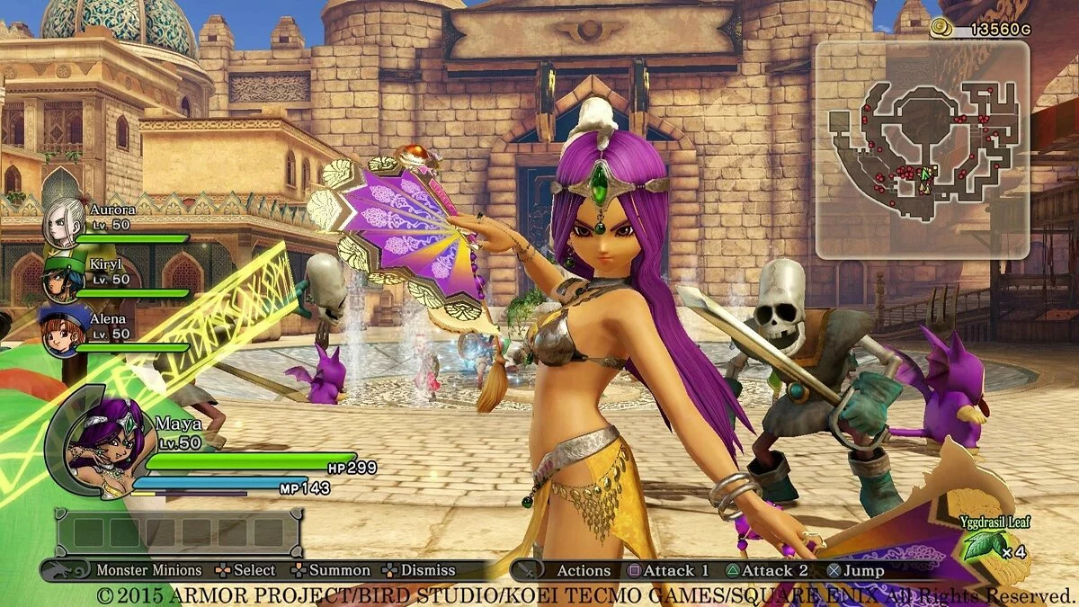 Скриншоты из Dragon Quest Heroes: The World Tree's Woe and the Blight Below / Картинка 80