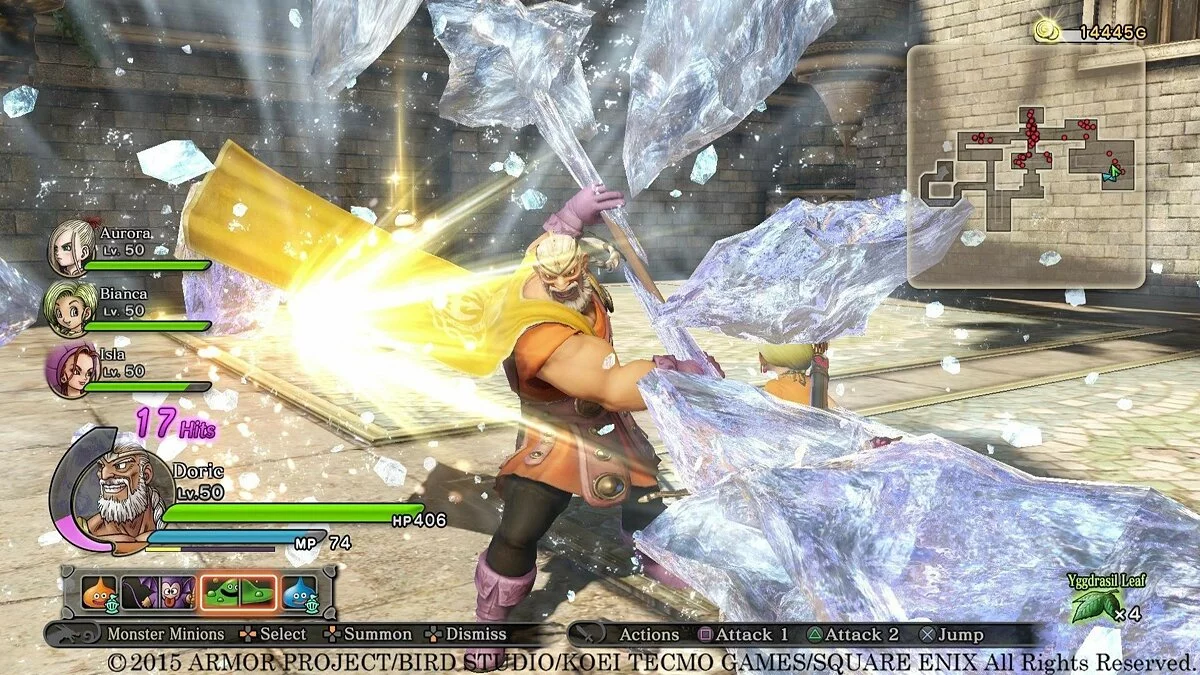 Скриншоты из Dragon Quest Heroes: The World Tree's Woe and the Blight Below / Картинка 82