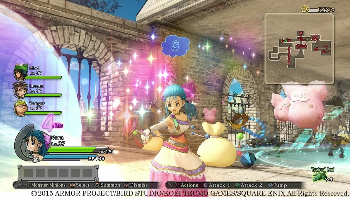 Скриншоты из Dragon Quest Heroes: The World Tree's Woe and the Blight Below / Картинка 84