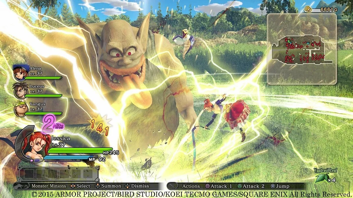 Скриншоты из Dragon Quest Heroes: The World Tree's Woe and the Blight Below / Картинка 85