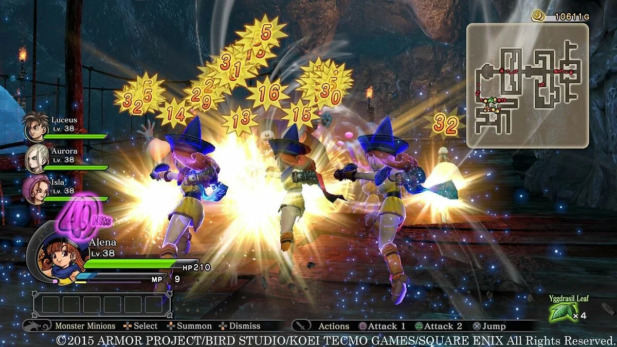 Скриншоты из Dragon Quest Heroes: The World Tree's Woe and the Blight Below / Картинка 87