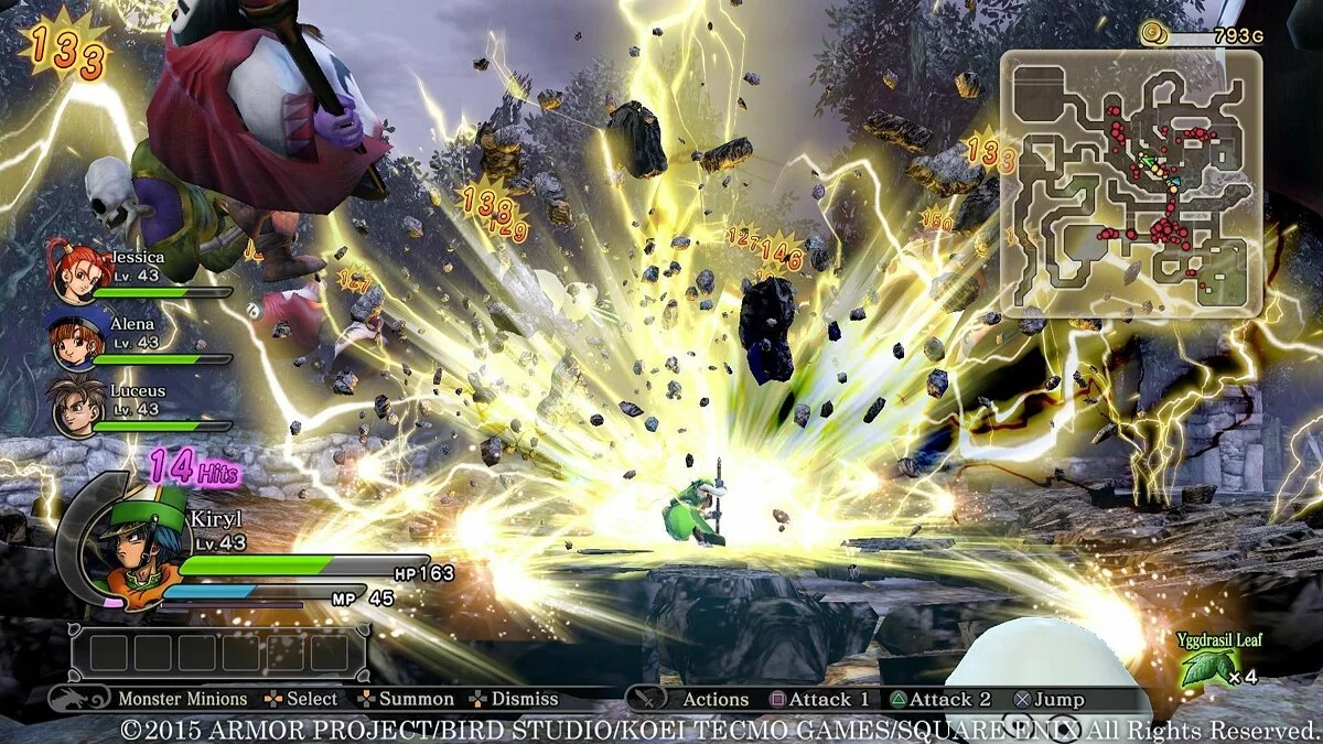 Скриншоты из Dragon Quest Heroes: The World Tree's Woe and the Blight Below / Картинка 88