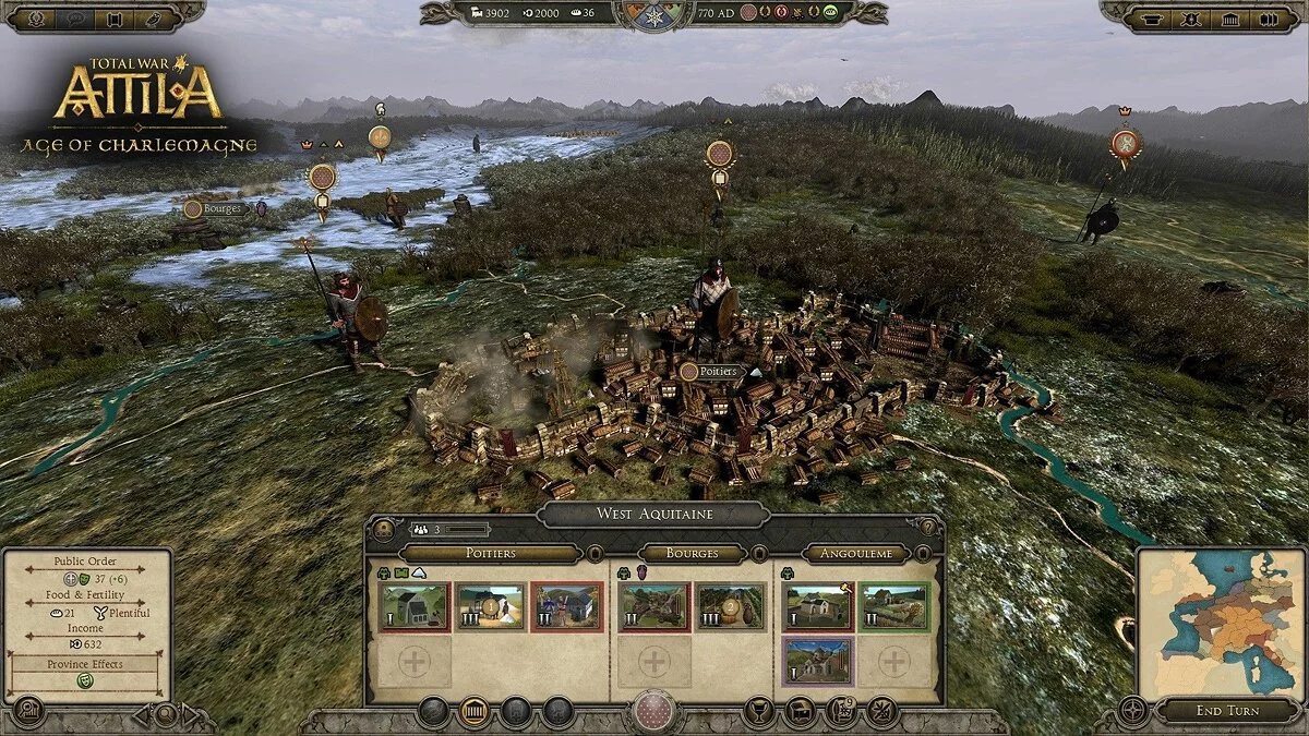 Скриншоты из Total War: Attila / Картинка 43