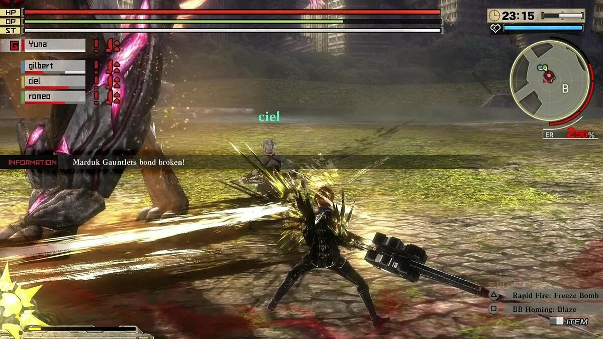 Скриншоты из God Eater 2: Rage Burst / Картинка 128