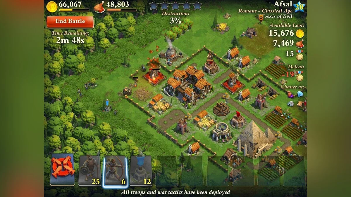 Скриншоты из DomiNations / Картинка 21