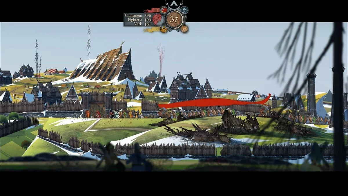 Скриншоты из Banner Saga 2 / Картинка 47