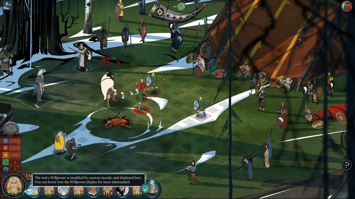 Скриншоты из Banner Saga 2 / Картинка 48