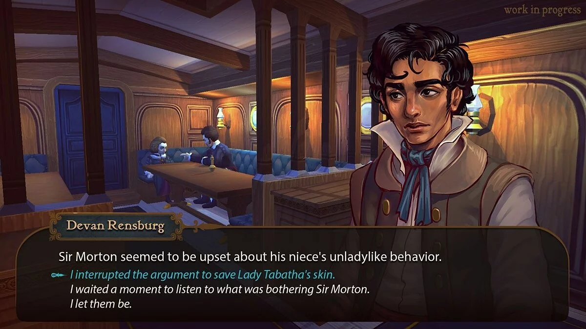 Скриншоты из Herald: An Interactive Period Drama / Картинка 1