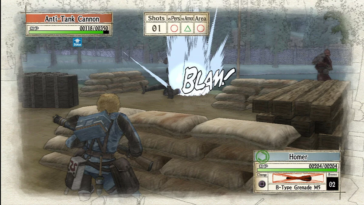 Скриншоты из Valkyria Chronicles / Картинка 23