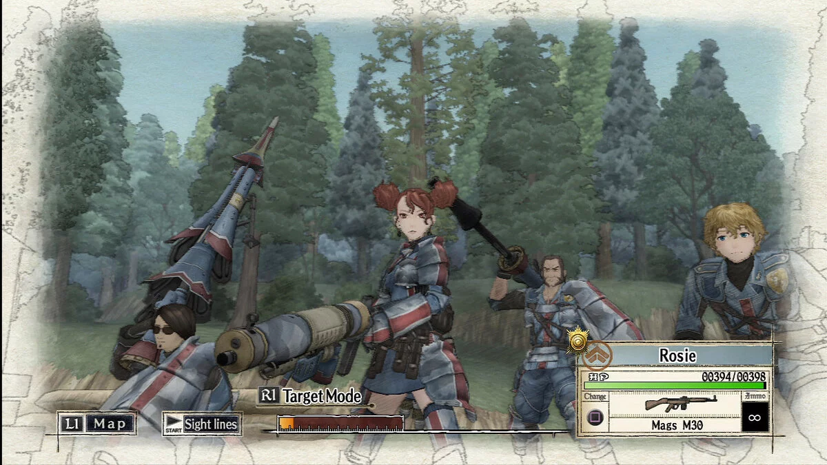 Скриншоты из Valkyria Chronicles / Картинка 29