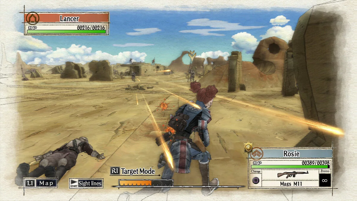 Скриншоты из Valkyria Chronicles / Картинка 34
