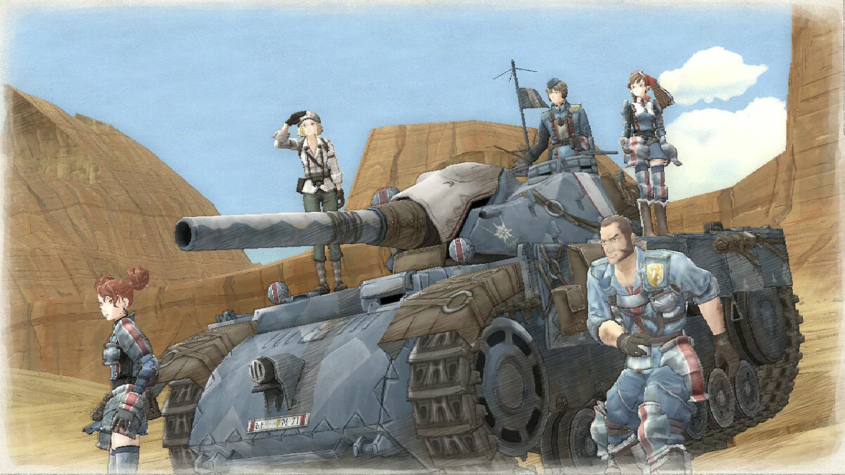 Скриншоты из Valkyria Chronicles / Картинка 38