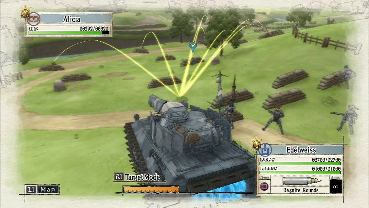 Скриншоты из Valkyria Chronicles / Картинка 80