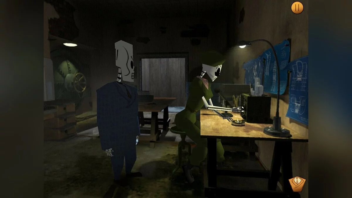 Скриншоты из Grim Fandango Remastered / Картинка 39
