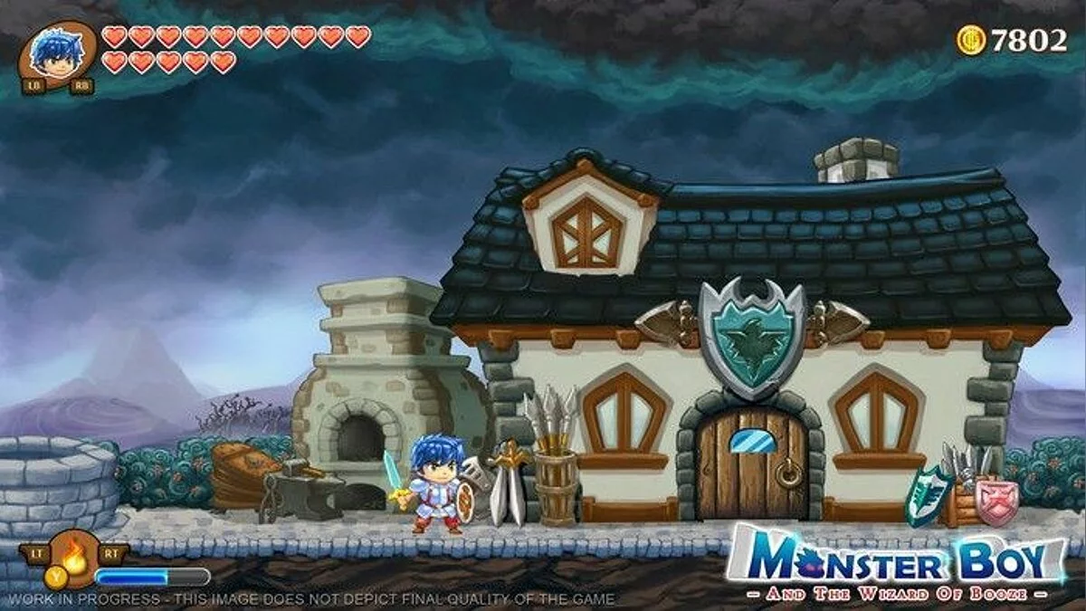 Скриншоты из Monster Boy and the Cursed Kingdom / Картинка 2