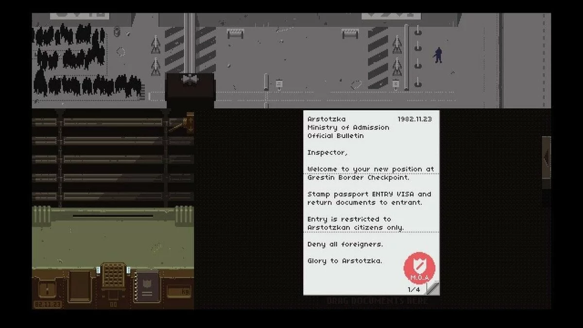 Скриншоты из Papers, Please / Картинка 11