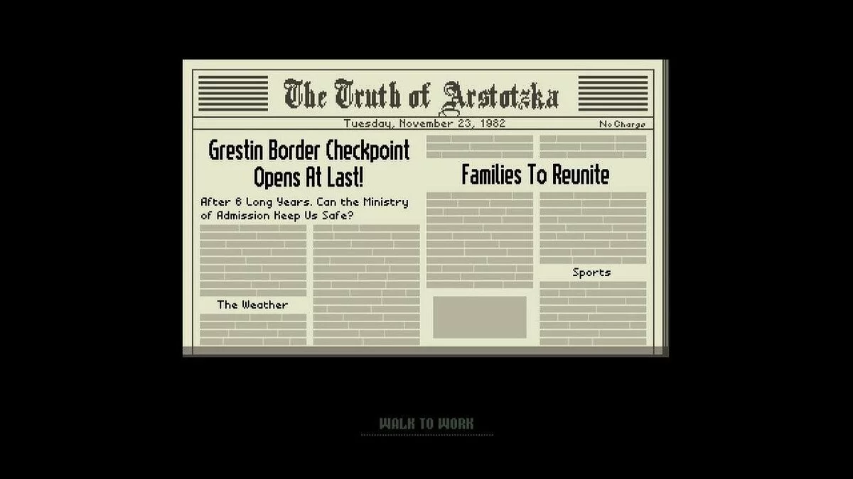 Скриншоты из Papers, Please / Картинка 13
